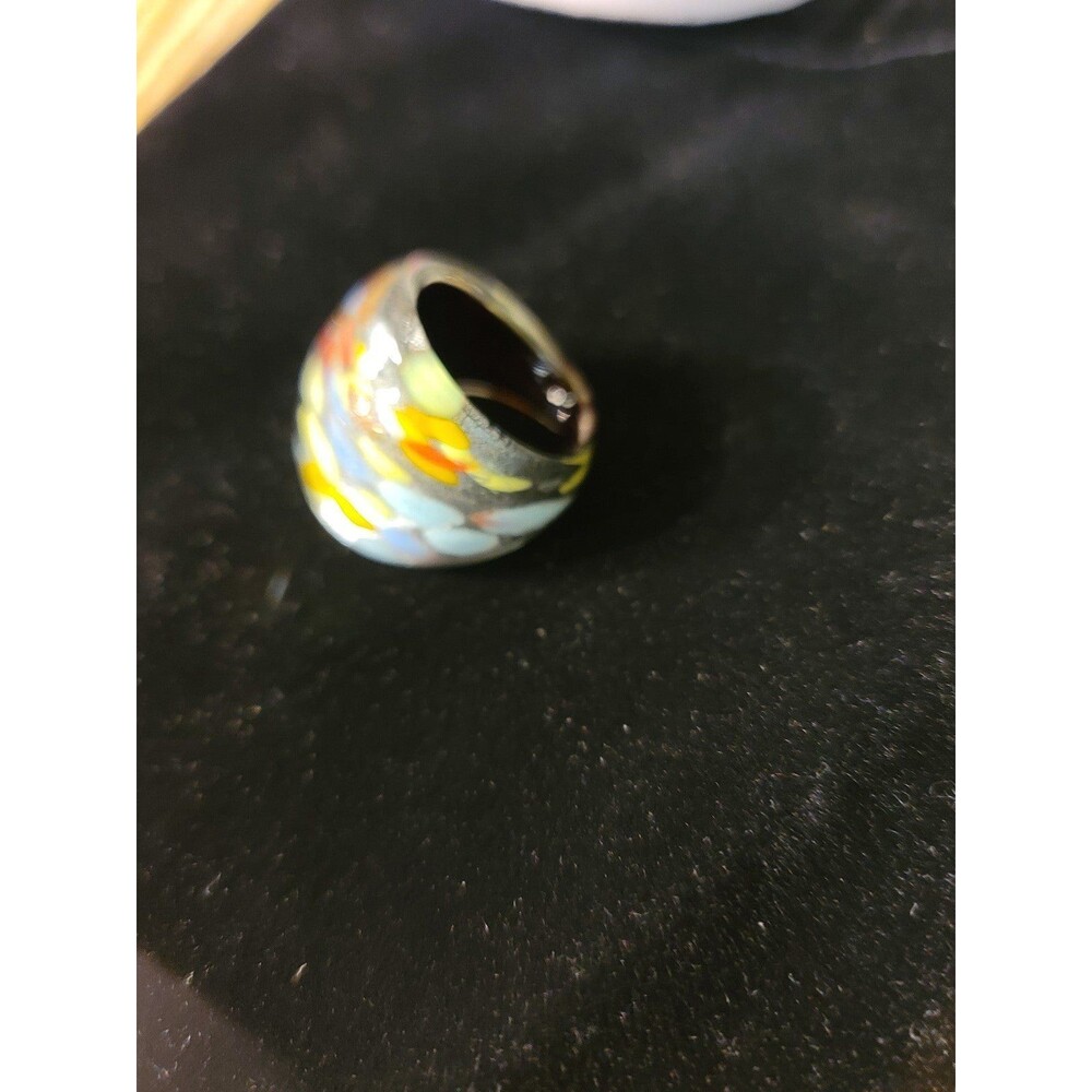 HandCrafted Glass Ring. - Picture 2 of 12